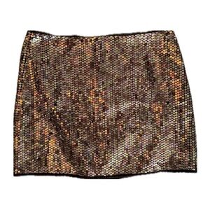 Vintage Y2K Mermaidcore Sequin Mini skirt.
